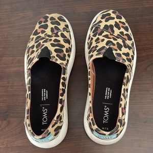 Toms Alpargata Mallow in Leopard Print